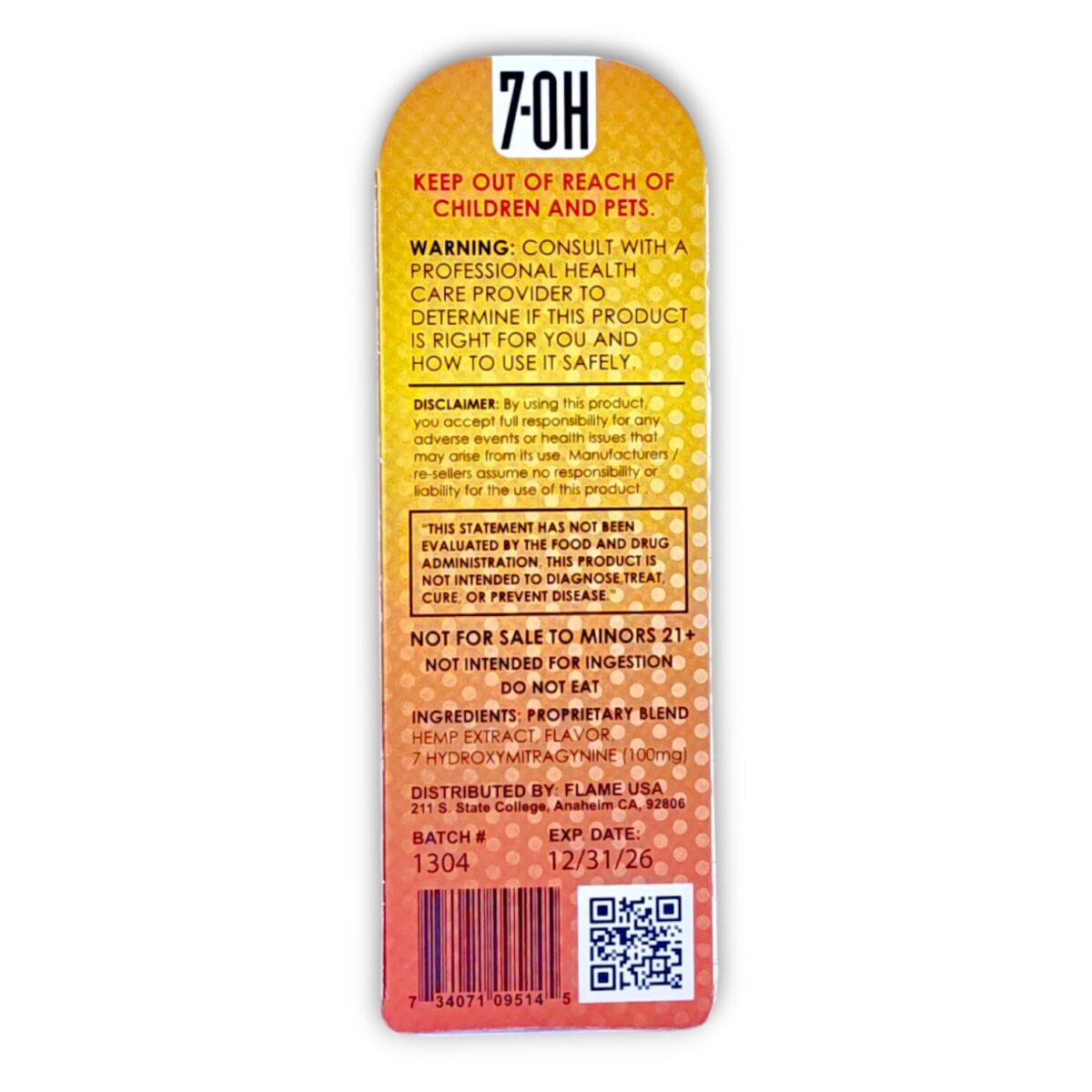 7-OH Flavored Vape