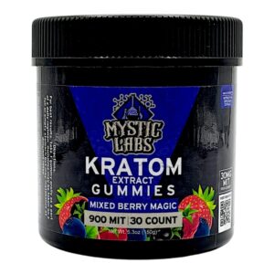 Mystic Labs 30ct Kratom Gummies