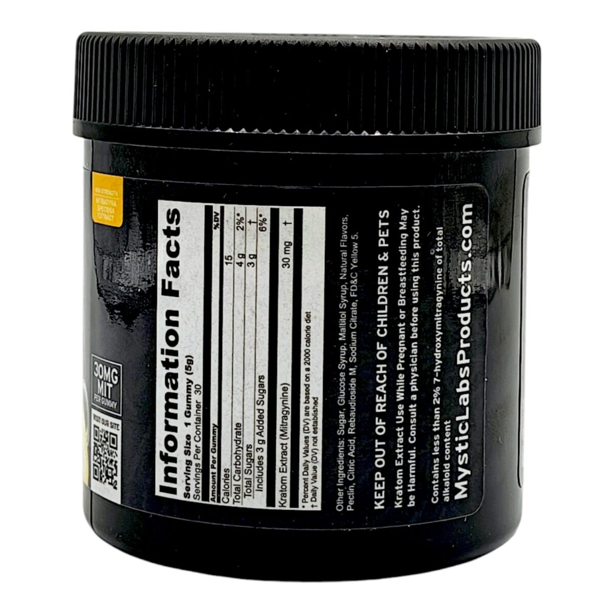 Mystic Labs 30ct Kratom Gummies