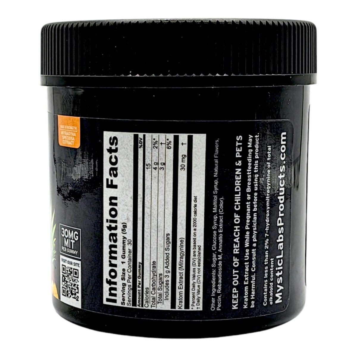 Mystic Labs 30ct Kratom Gummies