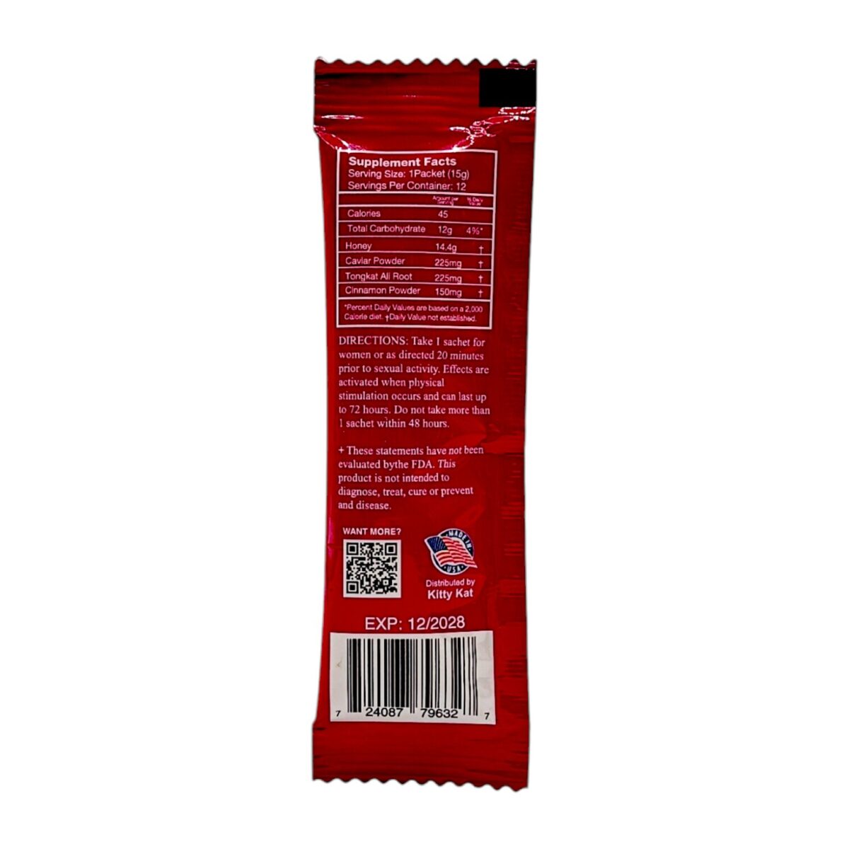 Kitty Kat Honey Female Enhancement 15G