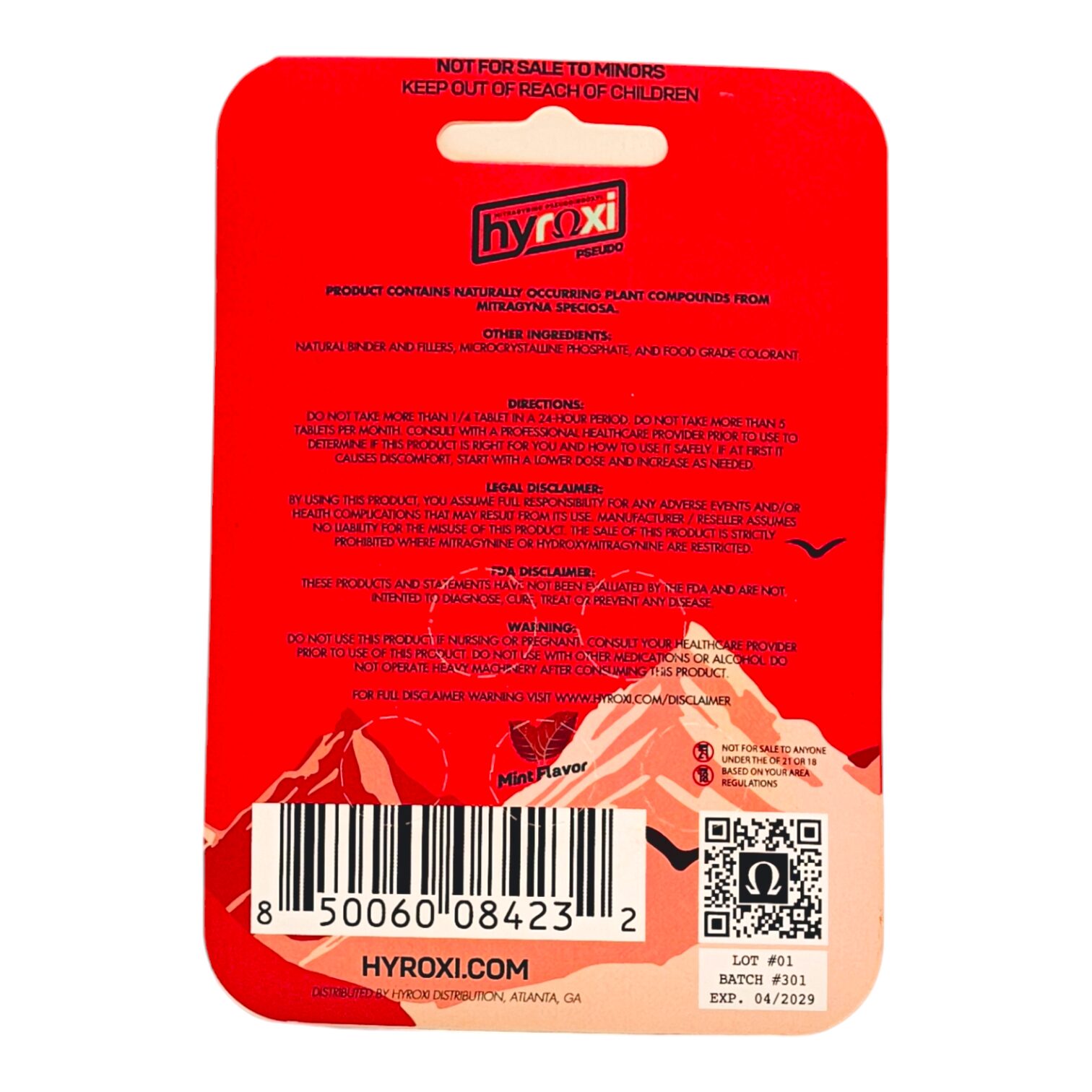 HYROXI Pseudo Tablets