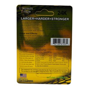 Rhino Savage 24K Male Enhancement Capsule