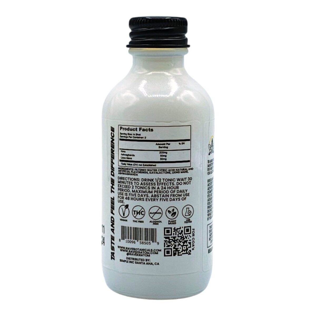 Rave Botanicals Kava Blend Pina Colada