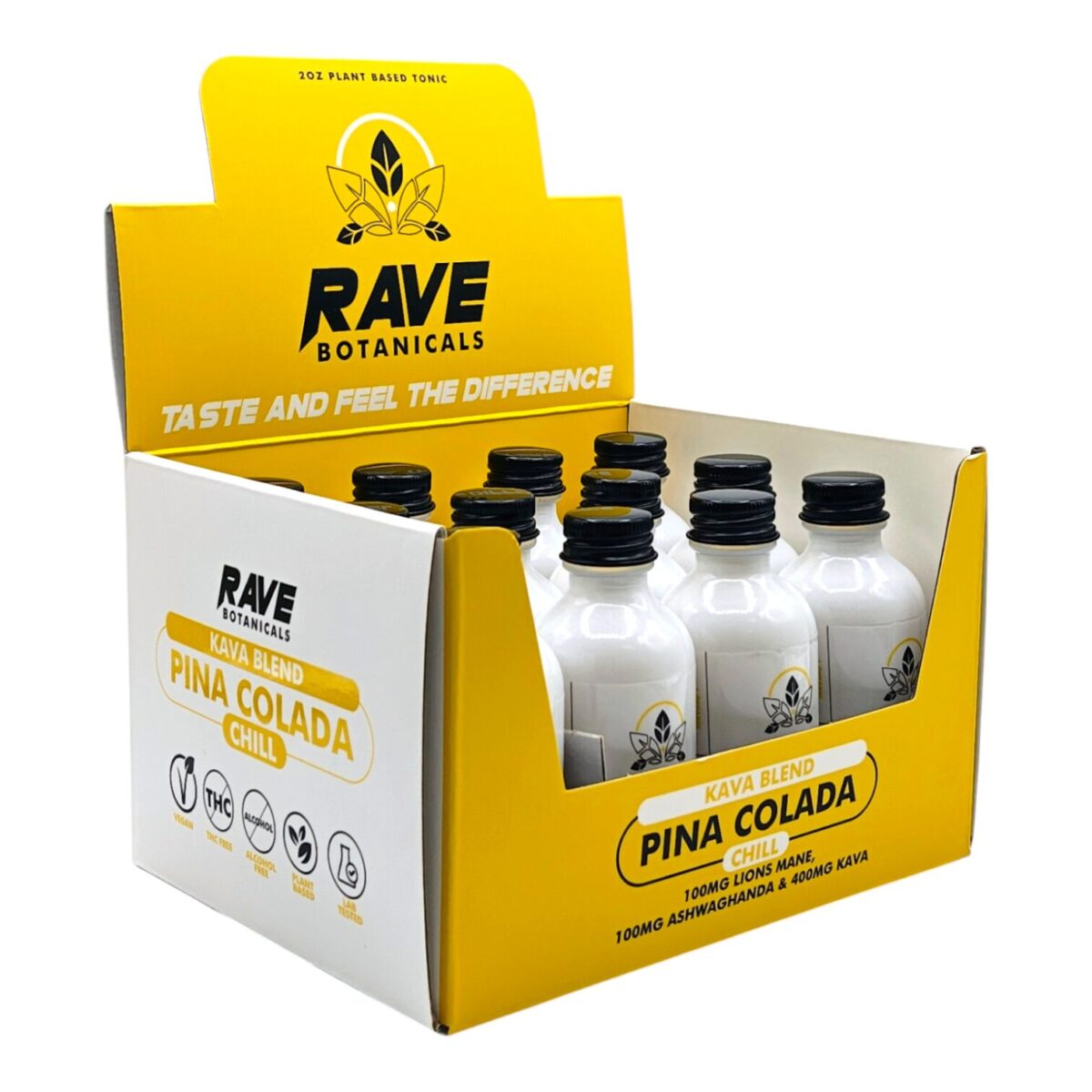 Rave Botanicals Kava Blend Pina Colada