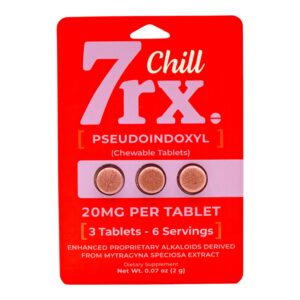 7RX Chill Chewable Pseudo Tablets - 3ct
