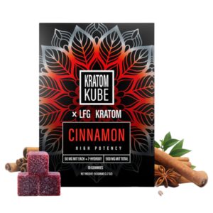 Cinnamon Kratom Kube + 7-OH Gummies 10ct
