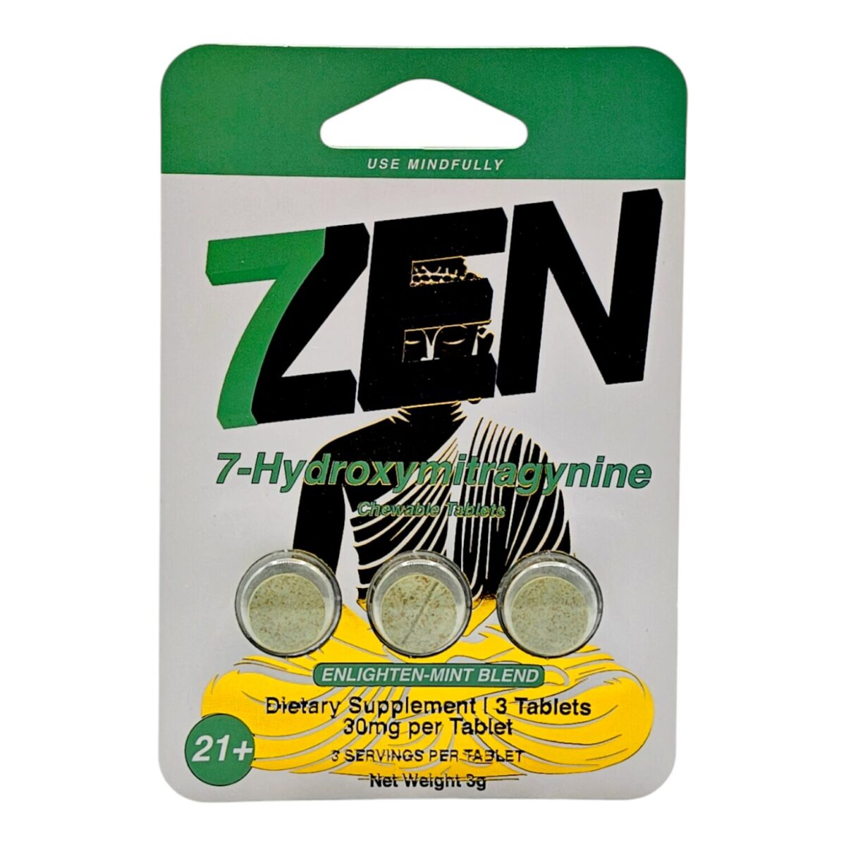 7Zen 7-OH Tablets Enlighten-Mint Blend