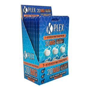 K Plex 7-OH Tablet Blue Razz Flavor 20mg