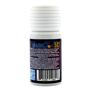 single bottle of Magic 7OH Tablets 30MG - 5 Count (back)