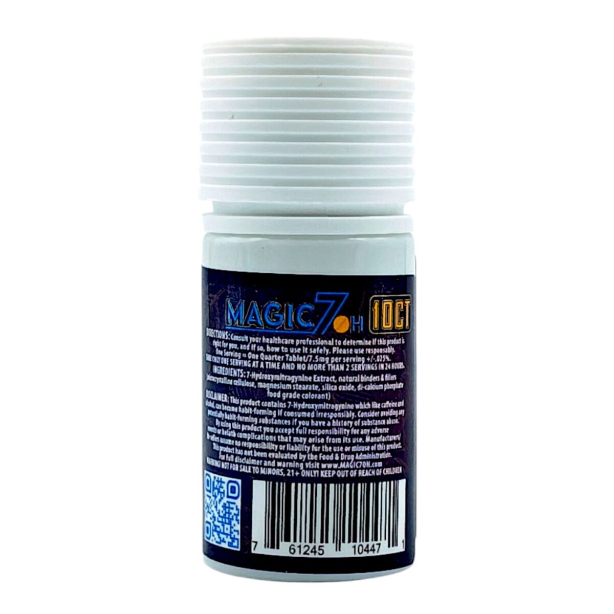 single bottle of Magic 7OH Tablets 30MG - 5 Count (back var 2)