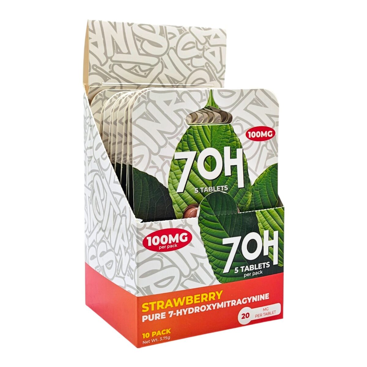 display box of 7oh 100mg