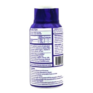 single bottle of Dozo Liquid Perks Pseudo Shot 40mg 30mL (back - var 1)