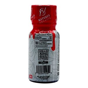 single bottle of Nature's Organix 7-OH Extract Shots - 30mL (back 2)