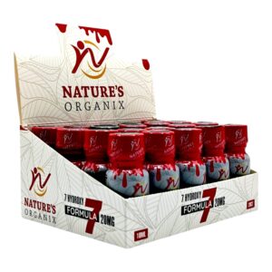 display box of Nature's Organix 7-OH Extract Shots - 30mL (var 1)