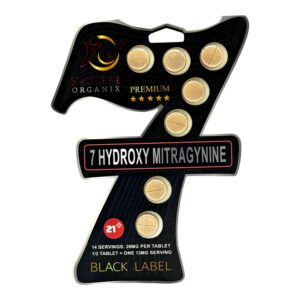 Natures Organix Black Label 7-OH Tablets 26 mg 7ct