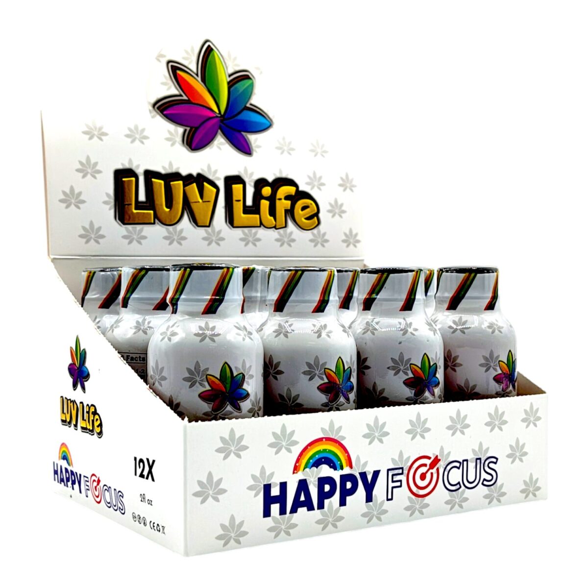 Luv Life Happy Focus Kava Shot 1150mg 60mL