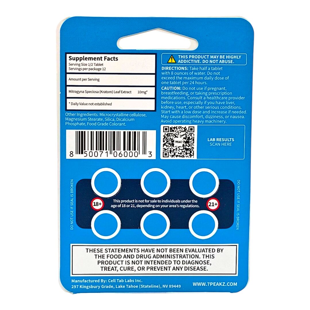 7peakz 7-OH Premium Tablets