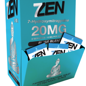 single box of 7Zen 7-OH Tablets Bliss Blend 20mg - 1 Count