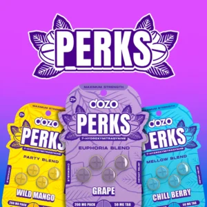 Dozo Perks Maximum Strength 7-OH Flavored Tablets