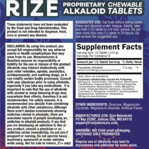 Rize 7-OH Chewable Tablets