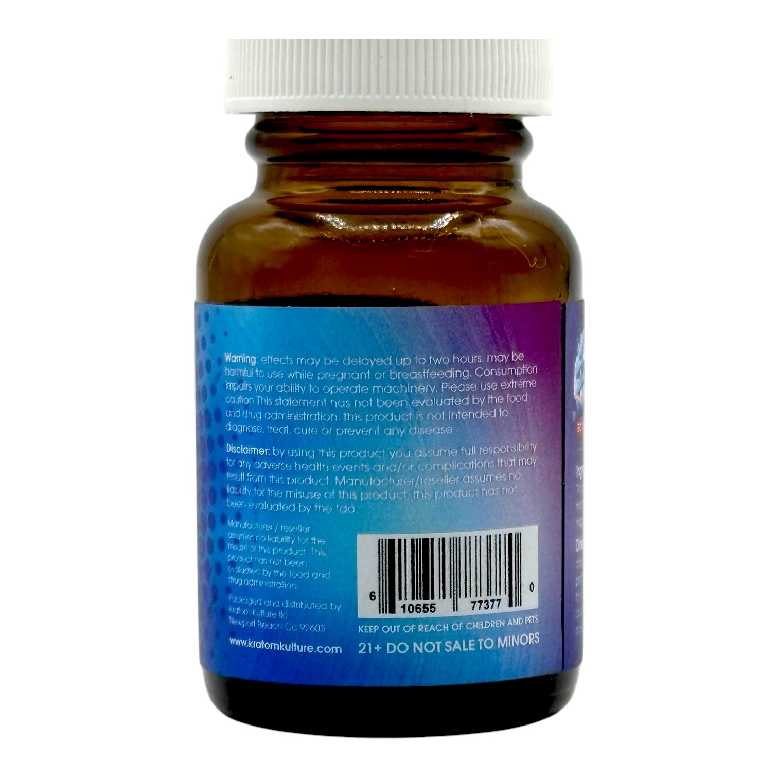 Kratom Kulture Blue Razz Flavored Tablets