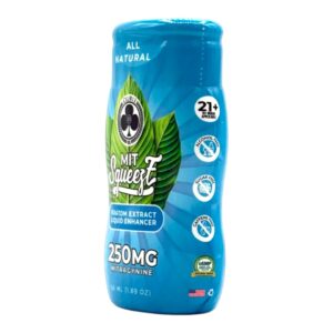 side of bottle of Club 13 Kratom MIT Squeeze (var 1)