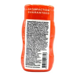 back of bottle of Club 13 Kratom MIT Squeeze