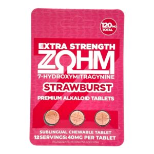 ZOHM 7-OH Flavored Extra Strength Tablets