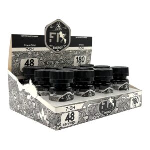 Fix Your Mood - Display Case of 7-oh 180mg tablet containers