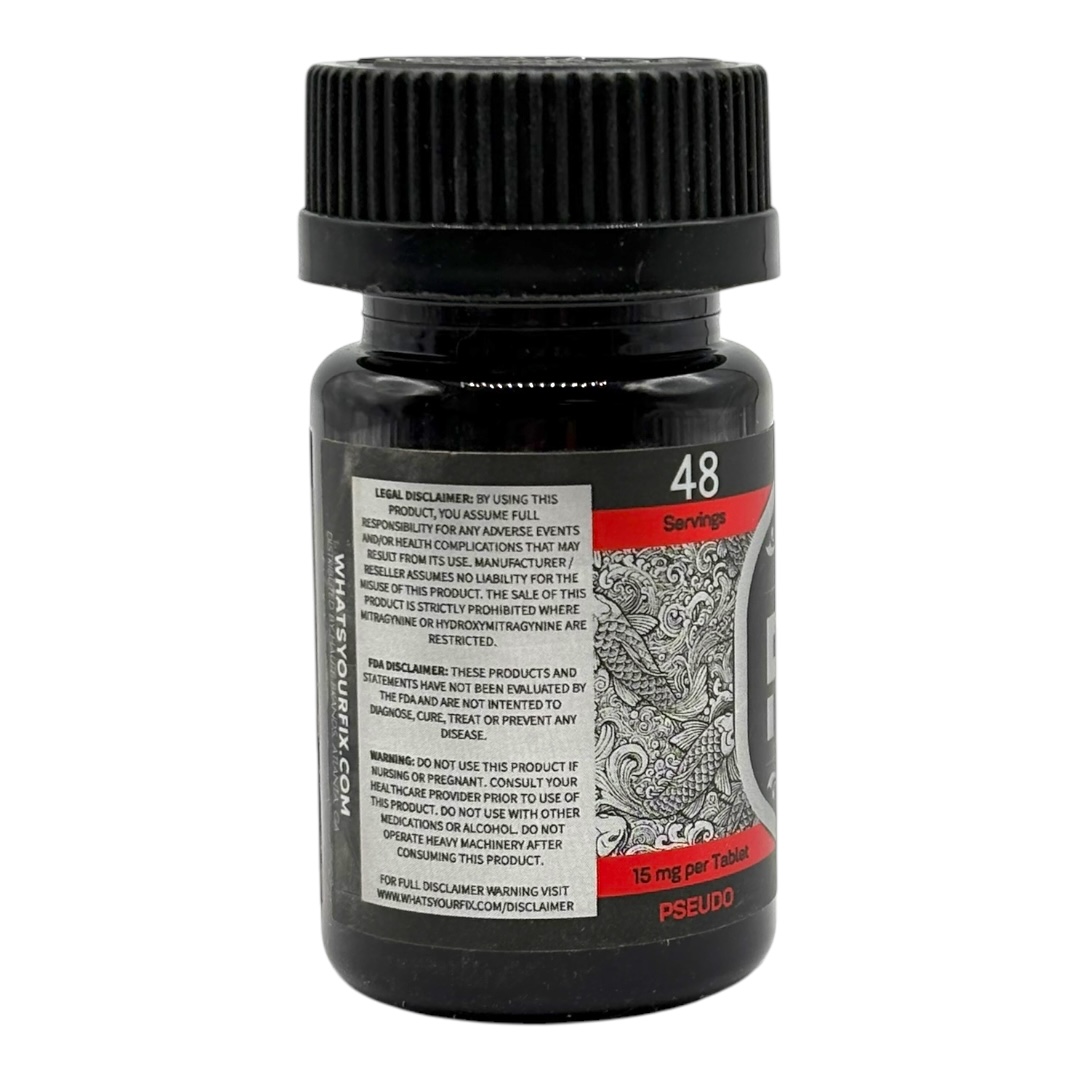 Fix Your Mood - 15mg 12ct tablet container (back)