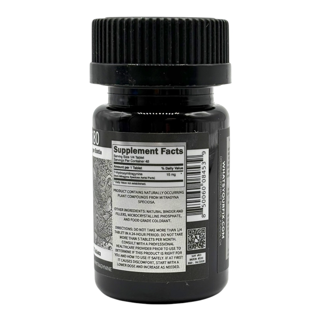 Fix Your Mood - 15mg 7-ohm + psuedo 12ct tablet container (side - other)