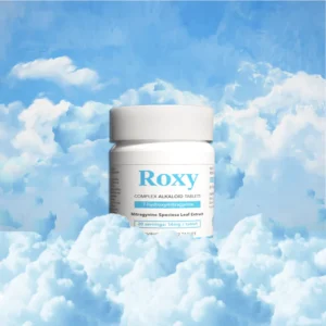 single bottle of Roxy 7OH Tablets 16mg - 2 Count in clouds