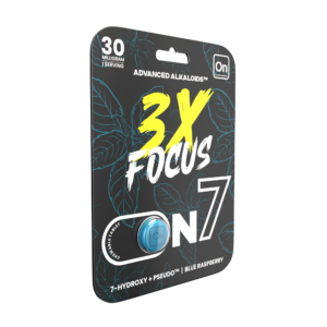 On7 7-OH Pseudo 3x Focus Tablets Blue Raspberry 30mg