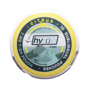 SIngle can of Hyroxi 7-OH Flavored Pouches 7mg - Citrus (2)