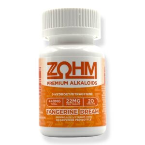 ZOHM 7 OH Tablets Tangerine Dream 22mg 20ct