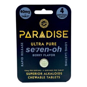 Paradise 7-OH Pseudo 40mg Tablets - 1 Count