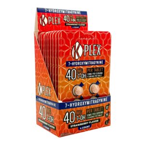 K Plex 7-OH Strawberry display case
