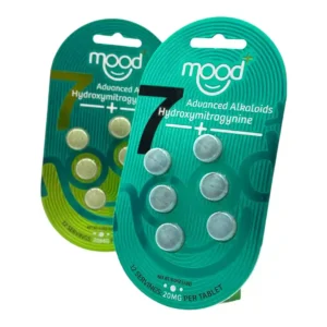 two packages of mood7 tablets