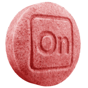 On7 Pseudo Red Relief Chewable Tablets Strawberry - 10mg