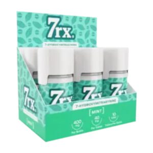 7RX Flavored Tablets 40mg - Blue Razz, 1ct