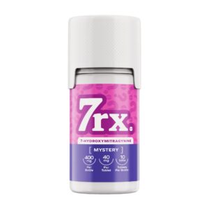 7RX Flavored Tablets 40mg - Blue Razz, 1ct