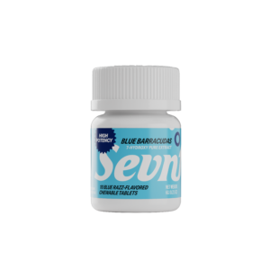 Sevn 7-OH Flavored Tablets 35mg 10ct - Blue Barracudas (Blue Razz)
