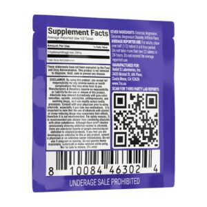 7RX Flavored Tablets 40mg - Blue Razz, 1ct