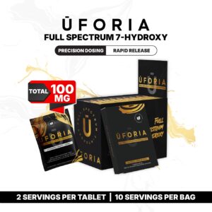 display box of UFORIA 7-OH 5-Pack | 20mg Tablets