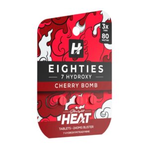 Straight Heat Eighties 7-OH Tabs 80mg - 1 Count, Baja Blast