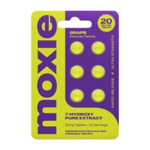 Moxie 7-OH Pure Extract Flavored Tablets 6ct x 20mg - Berry