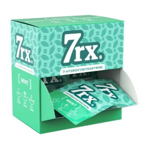 7RX Flavored Tablets 40mg - Blue Razz, 1ct