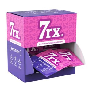 7RX Flavored Tablets 40mg - Blue Razz, 1ct