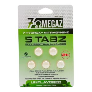 7omegaz Georgia compliant tablets packaging